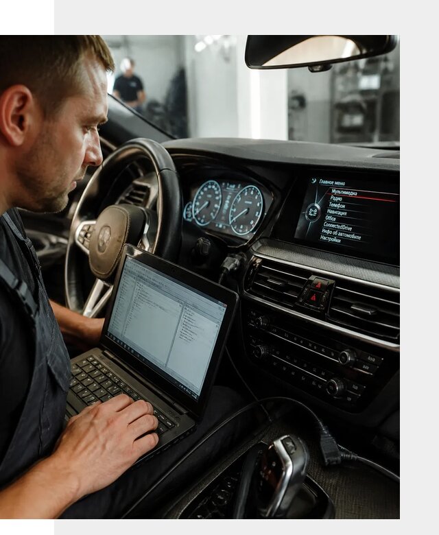 Русификация приборной панели BMW для авто в Коломне от компании