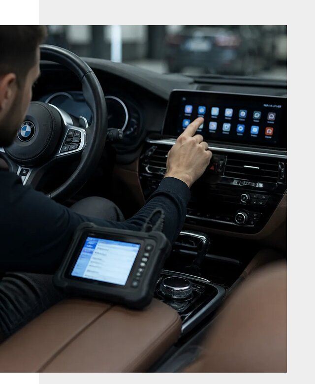 Установка приложений и мультимедиа сервисов BMW в Коломне
