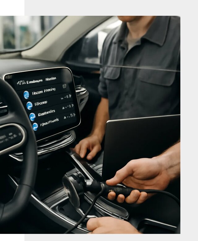 Установка приложений Geely для мультимедиа автомобиля в Коломне