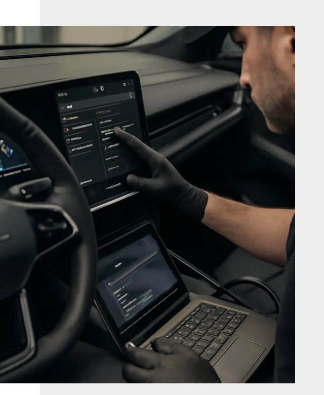 Русификация приборной панели Rising автомобиля в Коломне